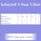 Gildan Softstyle V-Neck White Craft T-Shirt Blank Bundle for Cricut, Fabric Paint & DIY Projects